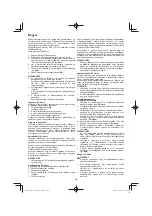 Preview for 166 page of Hitachi CG 25EUP2 Handling Instructions Manual