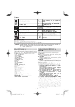 Preview for 172 page of Hitachi CG 25EUP2 Handling Instructions Manual