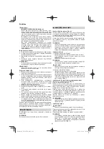 Preview for 174 page of Hitachi CG 25EUP2 Handling Instructions Manual