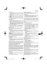 Preview for 177 page of Hitachi CG 25EUP2 Handling Instructions Manual