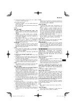 Preview for 199 page of Hitachi CG 25EUP2 Handling Instructions Manual