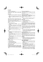 Preview for 200 page of Hitachi CG 25EUP2 Handling Instructions Manual