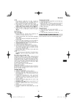 Preview for 201 page of Hitachi CG 25EUP2 Handling Instructions Manual