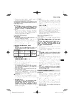 Preview for 209 page of Hitachi CG 25EUP2 Handling Instructions Manual