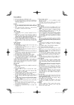 Preview for 210 page of Hitachi CG 25EUP2 Handling Instructions Manual