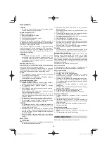 Preview for 212 page of Hitachi CG 25EUP2 Handling Instructions Manual