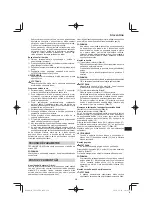 Preview for 219 page of Hitachi CG 25EUP2 Handling Instructions Manual