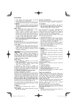 Preview for 222 page of Hitachi CG 25EUP2 Handling Instructions Manual