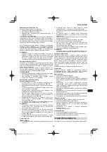 Preview for 223 page of Hitachi CG 25EUP2 Handling Instructions Manual