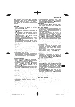 Preview for 233 page of Hitachi CG 25EUP2 Handling Instructions Manual