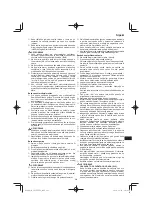 Preview for 241 page of Hitachi CG 25EUP2 Handling Instructions Manual