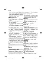 Preview for 242 page of Hitachi CG 25EUP2 Handling Instructions Manual