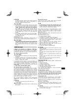 Preview for 245 page of Hitachi CG 25EUP2 Handling Instructions Manual