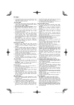 Preview for 252 page of Hitachi CG 25EUP2 Handling Instructions Manual