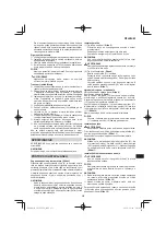 Preview for 253 page of Hitachi CG 25EUP2 Handling Instructions Manual