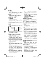 Preview for 254 page of Hitachi CG 25EUP2 Handling Instructions Manual