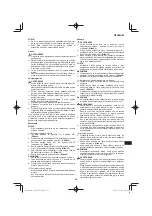 Preview for 255 page of Hitachi CG 25EUP2 Handling Instructions Manual