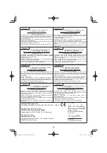 Preview for 290 page of Hitachi CG 25EUP2 Handling Instructions Manual