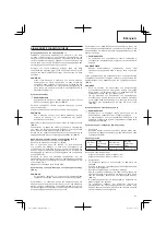 Preview for 31 page of Hitachi CG 25EUS (L) Handling Instructions Manual