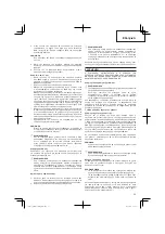 Preview for 33 page of Hitachi CG 25EUS (L) Handling Instructions Manual