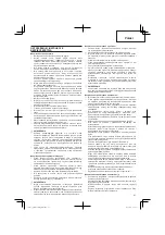 Preview for 41 page of Hitachi CG 25EUS (L) Handling Instructions Manual