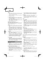 Preview for 44 page of Hitachi CG 25EUS (L) Handling Instructions Manual