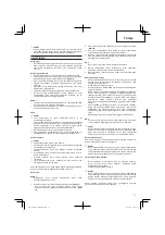 Preview for 77 page of Hitachi CG 25EUS (L) Handling Instructions Manual