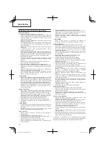 Preview for 96 page of Hitachi CG 25EUS (L) Handling Instructions Manual