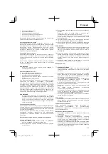 Preview for 113 page of Hitachi CG 25EUS (L) Handling Instructions Manual