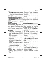 Preview for 41 page of Hitachi CG 25SC Handling Instructions Manual