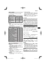 Preview for 51 page of Hitachi CG 25SC Handling Instructions Manual