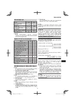 Preview for 83 page of Hitachi CG 25SC Handling Instructions Manual