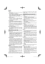 Предварительный просмотр 16 страницы Hitachi Cg 36dal Handling Instructions Manual