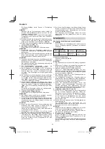 Preview for 30 page of Hitachi Cg 36dal Handling Instructions Manual