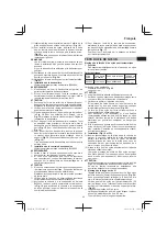 Предварительный просмотр 45 страницы Hitachi Cg 36dal Handling Instructions Manual