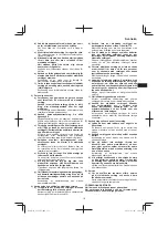 Preview for 111 page of Hitachi Cg 36dal Handling Instructions Manual