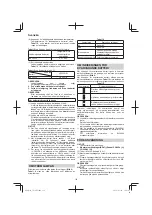 Preview for 118 page of Hitachi Cg 36dal Handling Instructions Manual