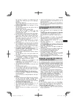 Preview for 127 page of Hitachi Cg 36dal Handling Instructions Manual