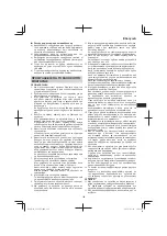 Preview for 169 page of Hitachi Cg 36dal Handling Instructions Manual