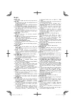 Preview for 208 page of Hitachi Cg 36dal Handling Instructions Manual