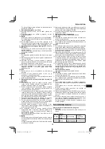 Preview for 265 page of Hitachi Cg 36dal Handling Instructions Manual