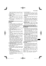 Предварительный просмотр 281 страницы Hitachi Cg 36dal Handling Instructions Manual