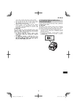 Preview for 319 page of Hitachi Cg 36dal Handling Instructions Manual