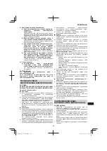 Предварительный просмотр 331 страницы Hitachi Cg 36dal Handling Instructions Manual