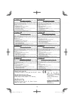 Предварительный просмотр 366 страницы Hitachi Cg 36dal Handling Instructions Manual