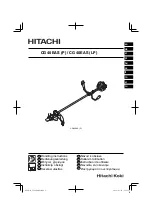 Hitachi CG 40EAS (LP) Handling Instructions Manual preview