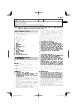 Preview for 7 page of Hitachi CG 40EAS (LP) Handling Instructions Manual