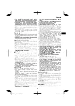 Preview for 65 page of Hitachi CG 40EAS (LP) Handling Instructions Manual