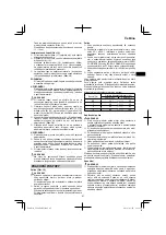 Preview for 67 page of Hitachi CG 40EAS (LP) Handling Instructions Manual