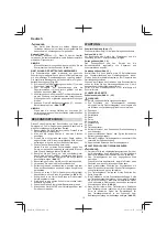 Preview for 10 page of Hitachi CG-PSB Handling Instructions Manual